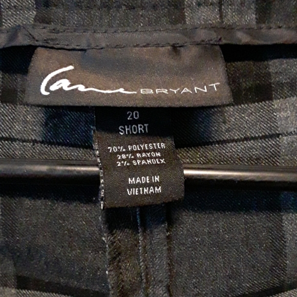 Lane Bryant Pants - Lane Bryant Wide Leg Plaid Pants Size 20S